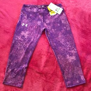 NWT! Youth Large Under Armour Capris